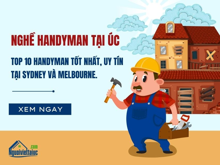 Nghề handyman tại Úc - Top 10 handyman uy tín ở Sydney & Mel