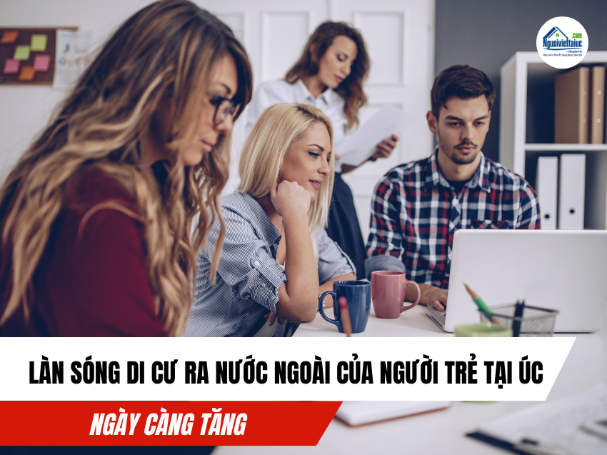 Làn sóng di cư trong giới trẻ Úc ngày càng lớn